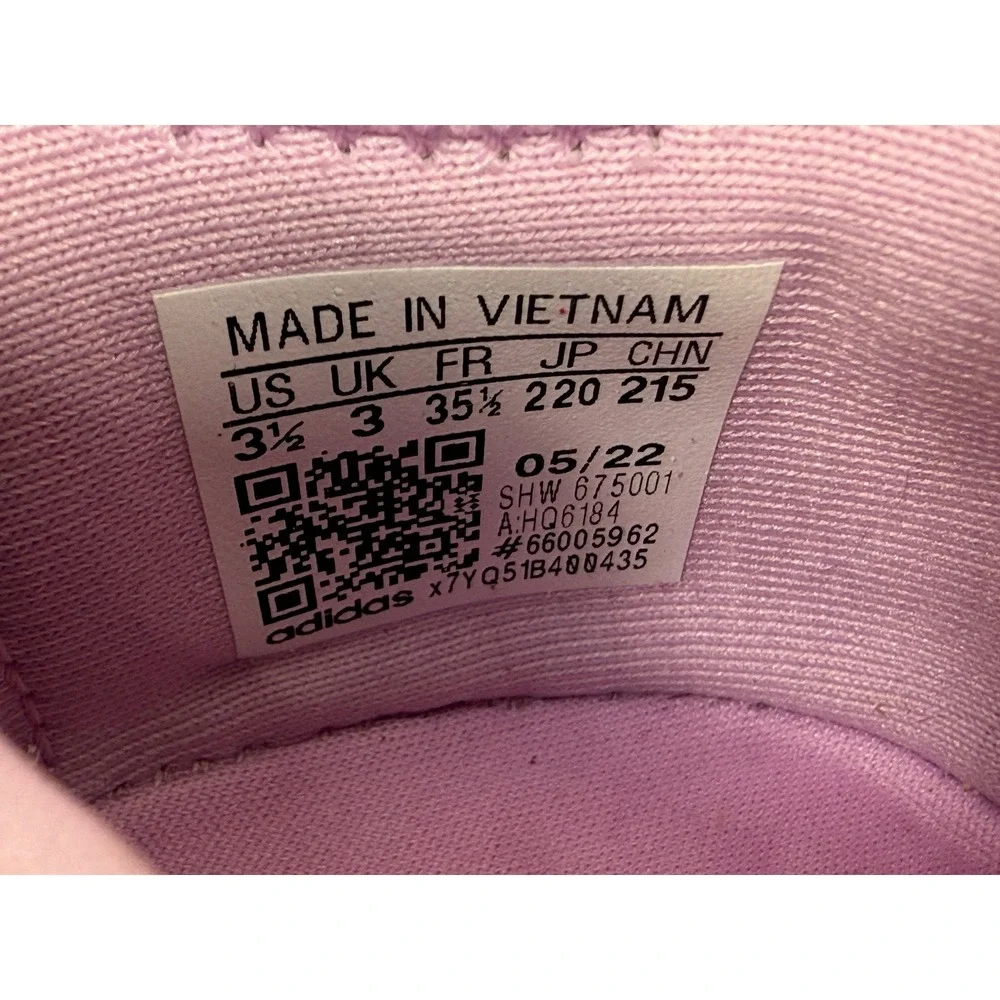 Adidas NMD_R1 J Kids Bliss Lilac Beam Yellow Tie Dye Sneakers HQ6184 Size 3.5Y